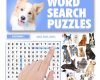 magic touch dogs wordsearch puzzles
