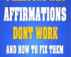 self help 101 4 reasons why affirmations dont wo