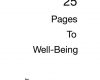 25 pages to well being