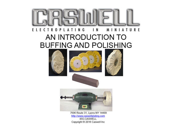 An Introduction To Buffing And Polishing