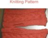 cloud 9 wrist warmer knitting pattern