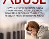 emotional abuse how to stop emotional abuse from