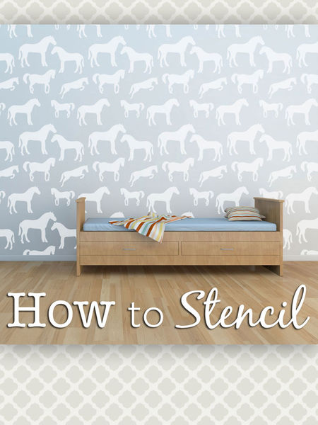How to Stencil Instructions by Cute Stencils