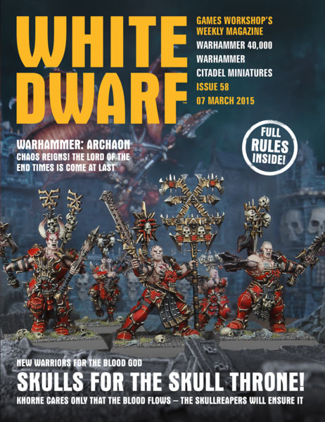 White Dwarf Issue 58: 07 March 2015