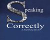 speaking correctly