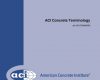 aci ct 13 aci concrete terminology