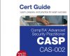 comptia advanced security practitioner casp cas