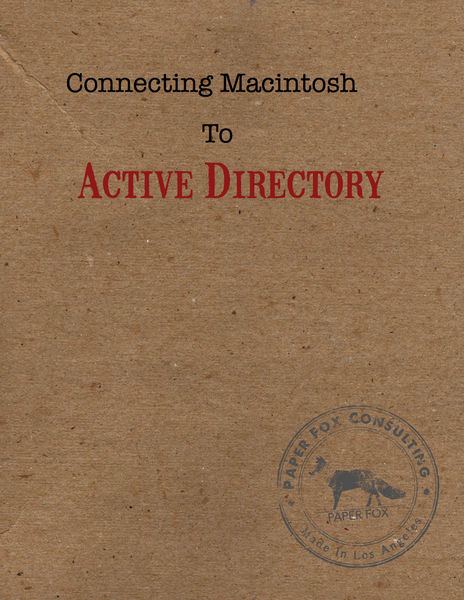 Connect Your Macintosh To Microsoft Active Directo...