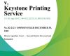 davis v keystone printing service