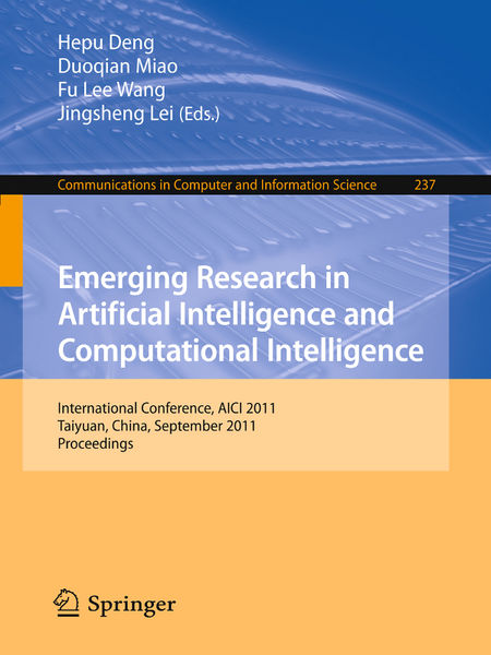 Emerging Research in Artificial Intelligence and C...