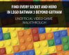 find every secret and hero in lego batman 3 beyond