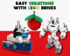 how to build easy creations with lego bricks