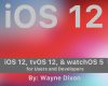 ios 12 tvos 12 and watchos 5 for users and devel