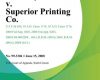 kennedy v superior printing co