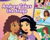 lego friends andrea takes the stage comic reader