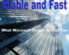 make your pc stable and fast what microsoft forgo