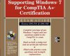 mike meyers guide to supporting windows 7 for com