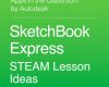 sketchbook express steam lesson ideas