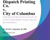 state ex rel dispatch printing co v city of colu