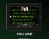 teleprompt 2 for ipad