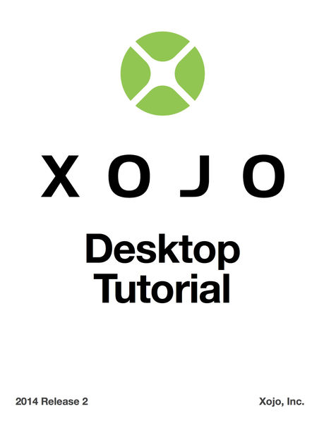 Xojo Desktop Tutorial