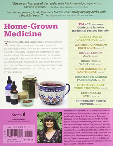 Rosemary Gladstars Medicinal Herbs: A Beginners Guide: 33 Healing Herbs to Know, Grow, and Use