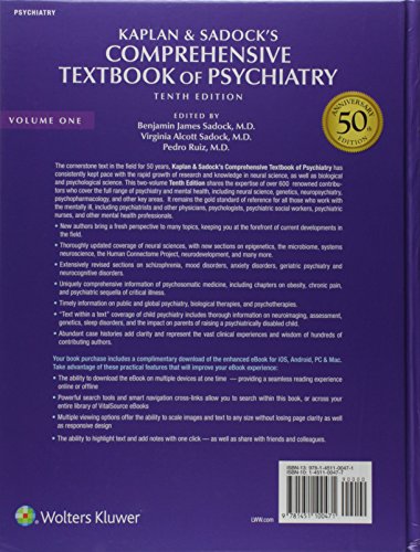 Kaplan and Sadocks Comprehensive Textbook of Psychiatry (2 Volume Set)