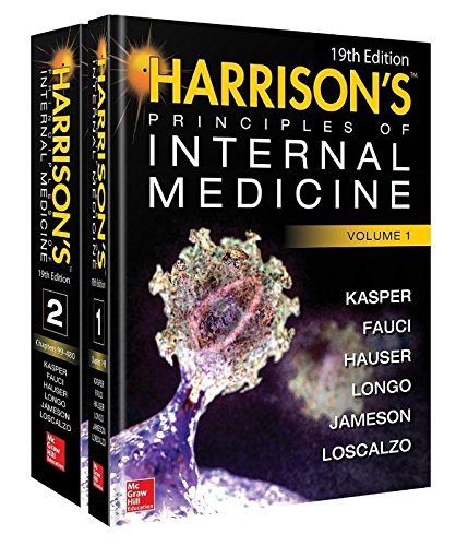 Harrisons Principles of Internal Medicine 19/E (Vol.1 & Vol.2)