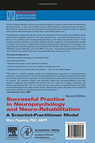 Successful Private Practice in Neuropsychology and Neuro Rehabilitation: A Scientist Practitioner Model (Practical Resources for the Mental Health Professional)