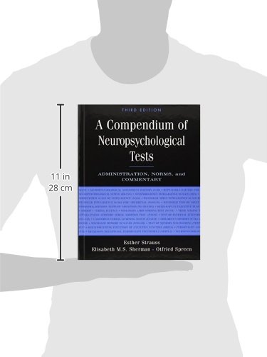 A Compendium of Neuropsychological Tests: Administration, Norms, and Commentary