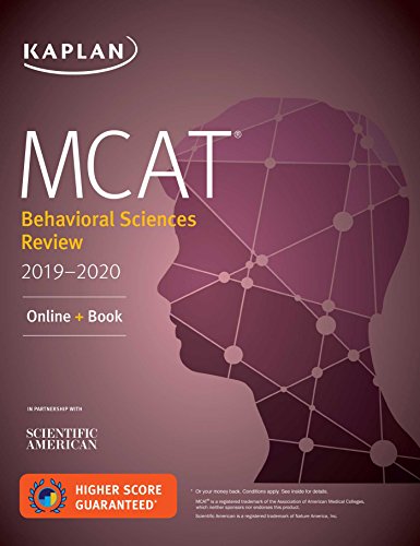 MCAT Behavioral Sciences Review 2019 2020: Online + Book (Kaplan Test Prep)