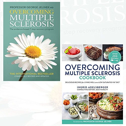 Overcoming Multiple Sclerosis and Cookbook 2 Books Bundle Collection   The Evidence Based 7 Step Recovery Program, Delicious Recipes for Living Well on a Low Saturated Fat Diet