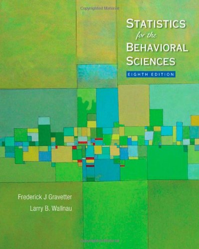 Statistics for the Behavioral Sciences (Available Titles Aplia)