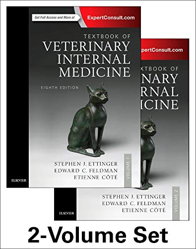 Textbook of Veterinary Internal Medicine Expert Consult, 8e (2Volumes)