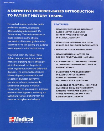 The Patient History: Evidence Based Approach (Tierney, The Patient History)