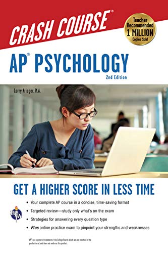 AP® Psychology Crash Course, 2nd Ed., Book + Online (Advanced Placement (AP) Crash Course)