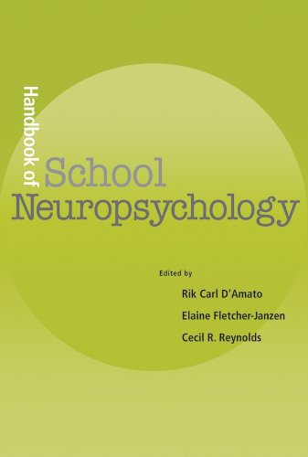 Handbook Of School Neuropsychology