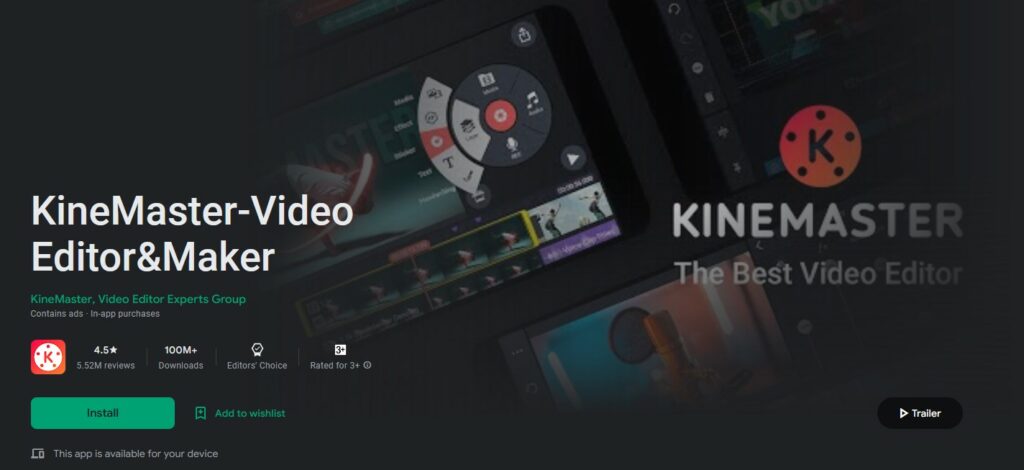 Kinemaster Mod Apk: The Ultimate Video Editing App