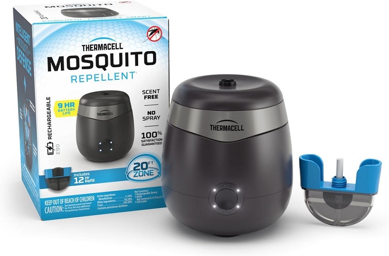 Rechargeable Mosquito Repellent: Thermacell E Series Keeps Bugs Away