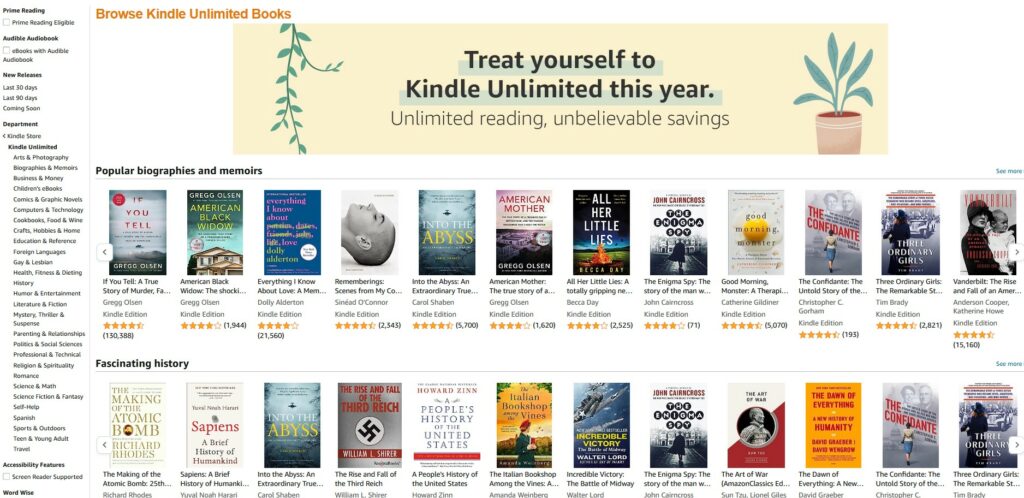 Kindle Unlimited Everything You Need To Know