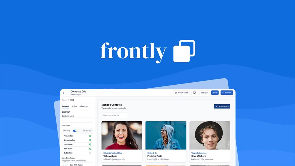 Frontly Review: AI powered Tool for Building Internal Business Apps